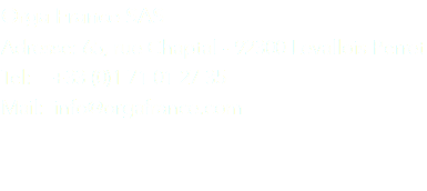 Orga France SAS
Adresse: 65, rue Chaptal - 92300 Levallois Perret
Tel: +33 (0)1 71 01 27 35
Mail: info@orgafrance.com